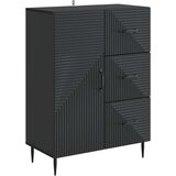  Kreveta s ladicama Crna 66 x 34 5 x 89 5 cm Konstruirano drvo - Crna | shoptok.hr