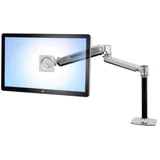 stolni nosač za monitor 45-358-026 / LX Steh-Sitz-Tischmontage-L 1 Zaslon(i) 116,8 cm (46") aluminij boja