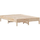 The Living Store Posteljni okvir brez vzmetnice 160x200 cm trdna borovina - Posteljni Okvir, (21497905) | Shoptok.si