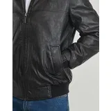 FONZIE FAUX LEATHER Crna