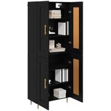  Highboard Crni hrast 69,5 x 34 x 180 cm Konstruirano drvo | shoptok.hr