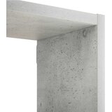  Zidna polica Betonska siva 72 x 17 x 105 cm prerađeno drvo | shoptok.hr