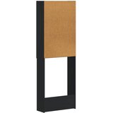  Kabinetska WC EDE Crna 66 x 25,5 x 190 cm Konstruirano drvo | shoptok.hr