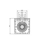  Podna razvodna kutija 400x400x400mm | ePonuda.com