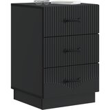  Noćni ormar s ladicama Crna 43 x 41 x 63,5 cm Konstruirano drvo | shoptok.hr