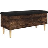  Klupa za pohranu boja hrasta 102x42x46 cm od konstruiranog drva | shoptok.hr