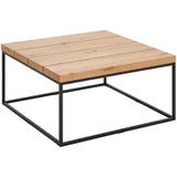 klubska miza, 80/40/80 cm črna, barve hrasta