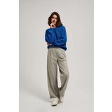 Marisse Brown Wide-Leg Creased Trousers | ePonuda.com