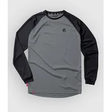 Ess. Black Long Sleeve Jersey grey