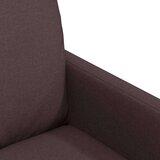  Trpezarijske stolice 2 pcs Tamno smeđa 57 x 67 x 98 cm tkanina | Eponuda.com