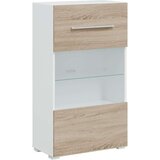 TV jedinice od 5 dijelova s LED rasvjetom od drva sonoma hrast | shoptok.hr
