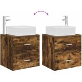  Umivaonik s policom Dimljeni hrast 49,5 x 41 x 63 cm | shoptok.hr