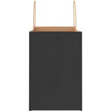  Papirnate vrećice 250 kom s ručkama crne 26x17x25 cm | shoptok.hr