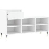  za cipele sjajni bijeli 102x36x60 cm konstruirano drvo | shoptok.hr
