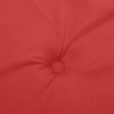  Jastuk za vrtnu klupu crveni 120x50x4 cm od tkanine Oxford | shoptok.hr