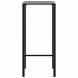  Barski stol crni 50x50x110 cm od čelika obloženog prahom | shoptok.hr