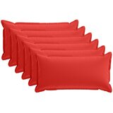  Presvlaka za jastuk 6 kom. HOUTEN Crvena 40 x 70 cm Poliester | shoptok.hr