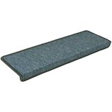  Stopniščne preproge 30 kosov 65x21x4 cm temno zelene pravokotne robove | Shoptok.si