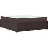  Posteljni okvir z vzmetnico Temno rjava 180 x 200 cm blago, (5000127291) | Shoptok.si