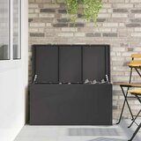  Vanjska kutija za spremanje Crna 100 x 50,5 x 50 cm Čelik | shoptok.hr