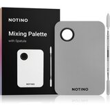 Notino Makeup Brushes Professional Mixing Palette With Spatula paleta za mešanje tekočega pudra z lopatico | Shoptok.si