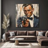  Image JAMES BOND - Dangerous elegance | 100% originalna akrilna boja | ePonuda.com