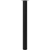  2 Teleskopske Noge za Stol Crne 710 mm-1100 mm | shoptok.hr