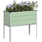  Sadilica Pastelno zelena 100 x 45 x 90 cm Cinkani čelik | shoptok.hr