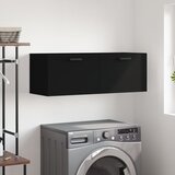 vidaXL Zidni ormarić crni 100 x 36 5 x 35 cm od konstruiranog drva Cijene