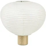 Bijela stolna lampa (visina 32 cm) Kami –