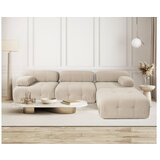 Atelier Del Sofa ugaona garnitura doblo 3 seater with pouffe ( L1 O1 1R pouffe) peach Cene