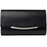 Shelvt Black clutch bag with chain Cijene