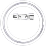  Set gumba za značke sa sigurnosnim iglama 100 kom akrilni 44 mm | shoptok.hr