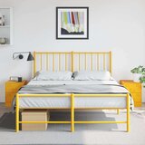 vidaXL Noćni ormarići 2 kom žuti 34 5 x 39 x 44 cm čelični | shoptok.hr
