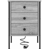  Noćni ormar 2 pcs Siva Sonoma 42 x 41 x 61 cm Konstruirano drvo | shoptok.hr