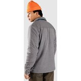 Passenger Firelight Sherpa Lined Overshirt Jakna grey marl | Shoptok.si