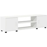 vidaXL 4-delni komplet TV omar Bela Konstruiran les | Shoptok.si