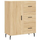 Maison Chic Komoda - Predalnik sonoma hrast 69,5x34x90 cm inženirski les, (21716721) | Shoptok.si