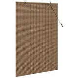 Rolo zavjesa sa zavjesama Smeđa 110 x 160 cm bambus | Eponuda.com