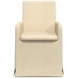  Trpezarijske stolice 2 pcs Krema 57 x 67 x 95 cm tkanina | Eponuda.ba