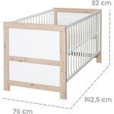 Roba Bijeli/u prirodnoj boji dječji krevet 70x140 cm Malo – | shoptok.hr