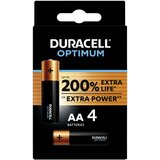 Duracell Optimum mignon (aa)-baterija alkalno-manganov 1.5 V 4 kos, (20640918) | Shoptok.si