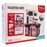  Otroška kuhinja za igro z mini hladilnikom - rdeča | Shoptok.si