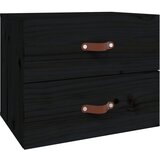 Maison Chic Stenska Nočna omarica - Nočna miza črna 50x36x40 cm, (21686868) Cene
