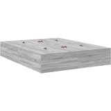  Krevet za pohranu Siva Sonoma 135x190 cm | shoptok.hr