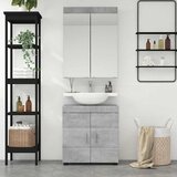  Set namještaja za kupaonicu TULUM 2 pcs Betonski sivi | Eponuda.ba