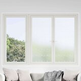 vidaXL Folija za prozore Mutno staklo na pruge 90 x 500 cm PVC | shoptok.hr