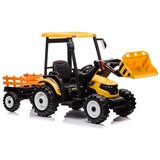 Traktor na akumulator s prikolicom Hercules 24V - žuti | shoptok.hr