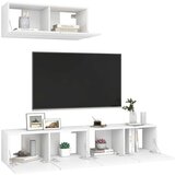 vidaXL tv ormarići 3 kom bijeli od iverice | shoptok.hr