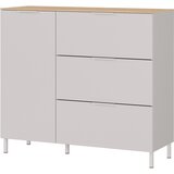 Germania Kremno bela omarica v mat dekorju 109x98x40 cm Savoca – | Shoptok.si